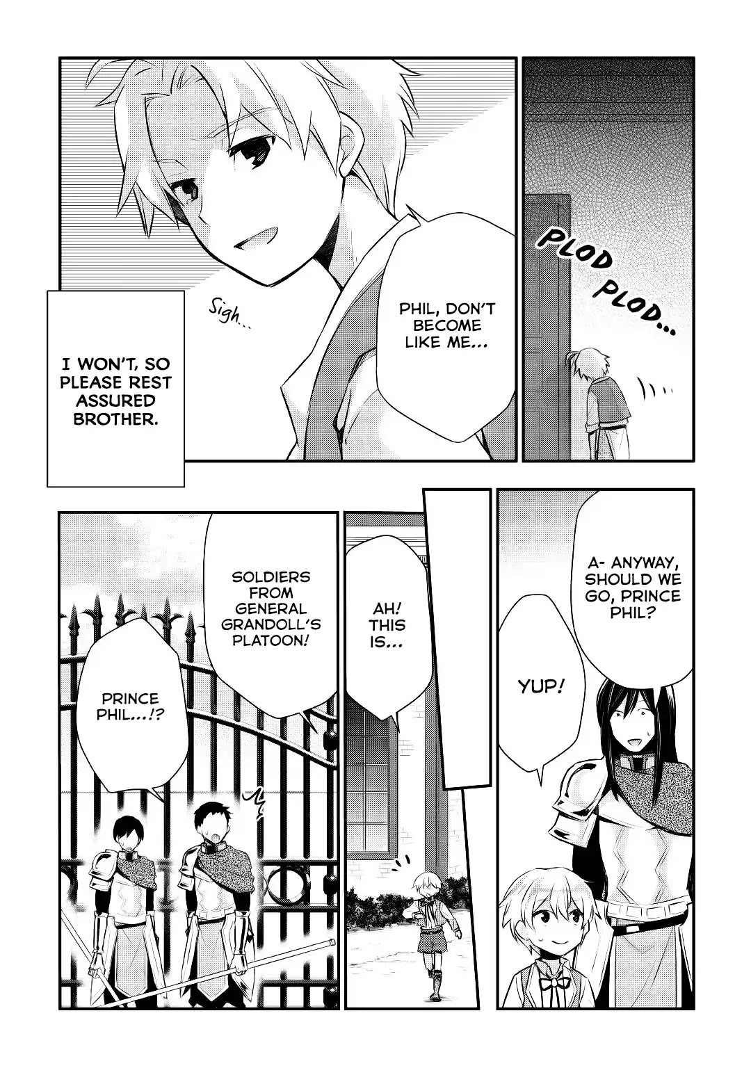 Tensei Ouji wa Daraketai Chapter 14 page 12 - Chapter 14