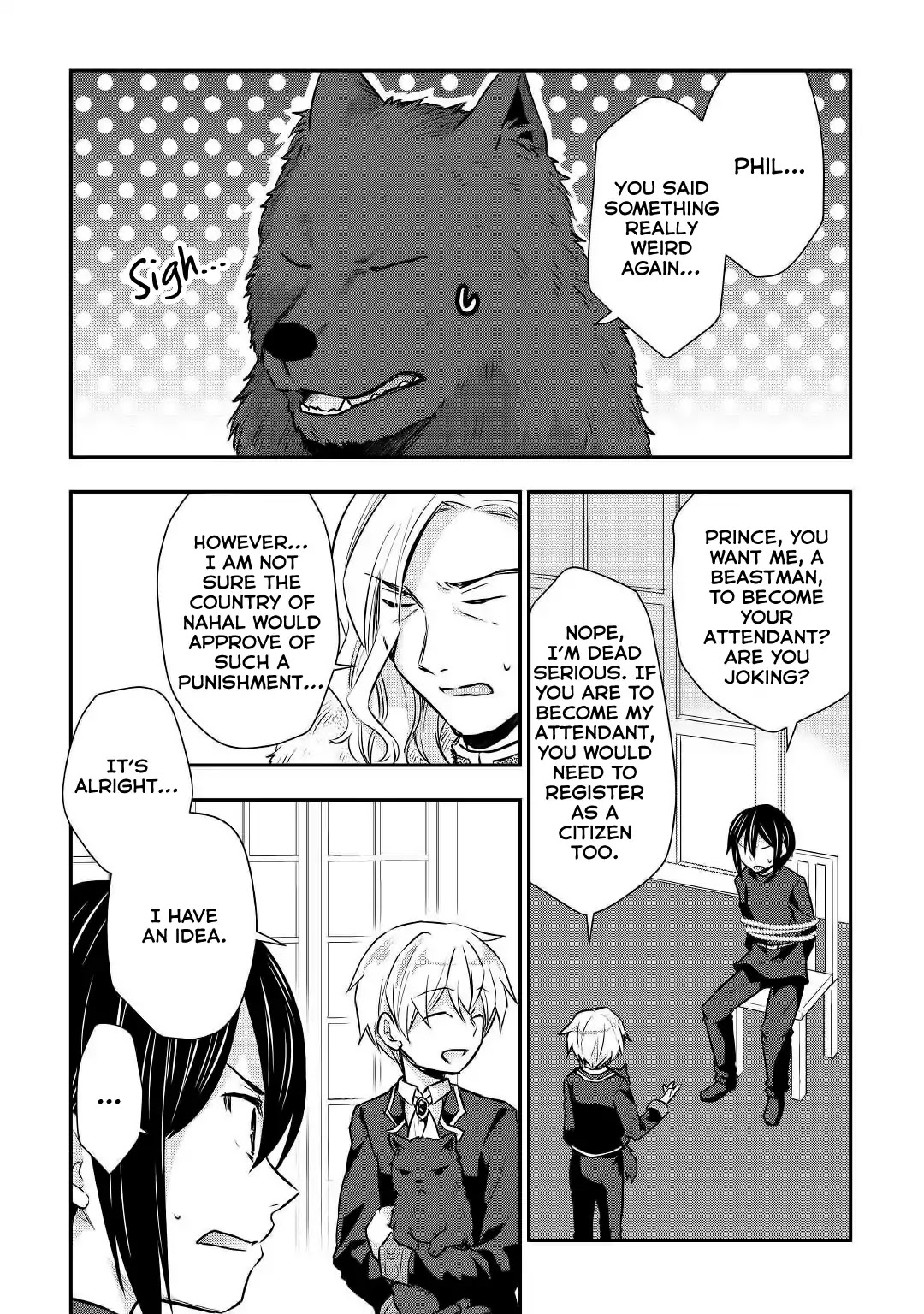 Tensei Ouji wa Daraketai Chapter 18 page 3 - Chapter 18