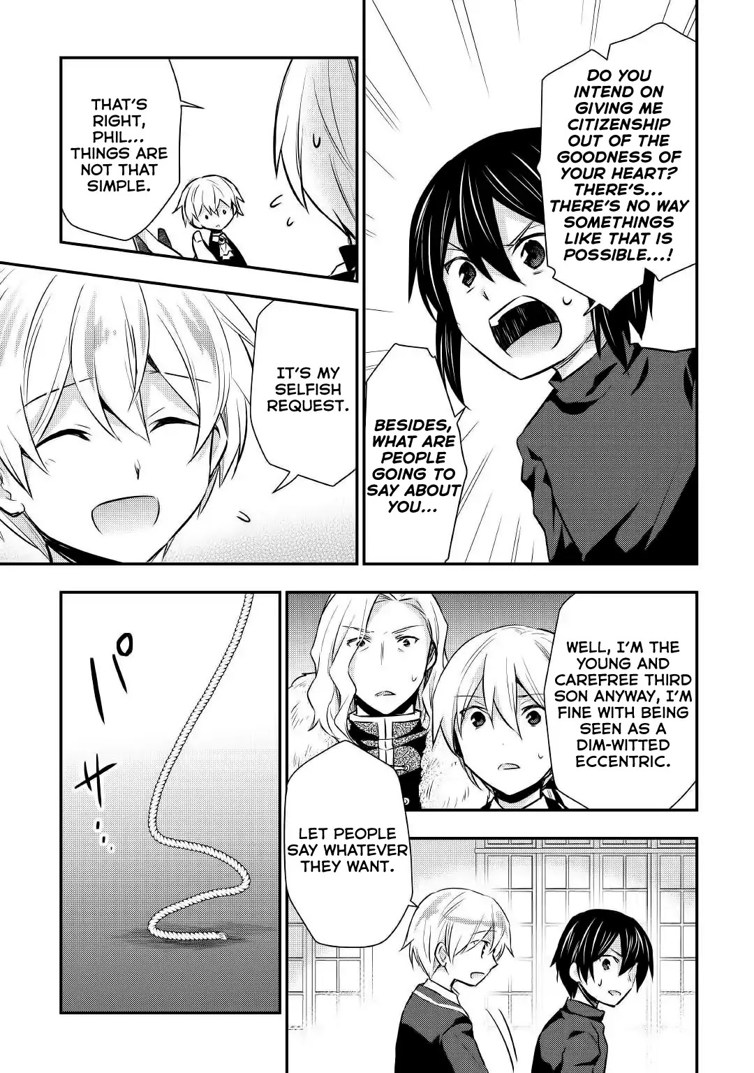 Tensei Ouji wa Daraketai Chapter 18 page 4 - Chapter 18