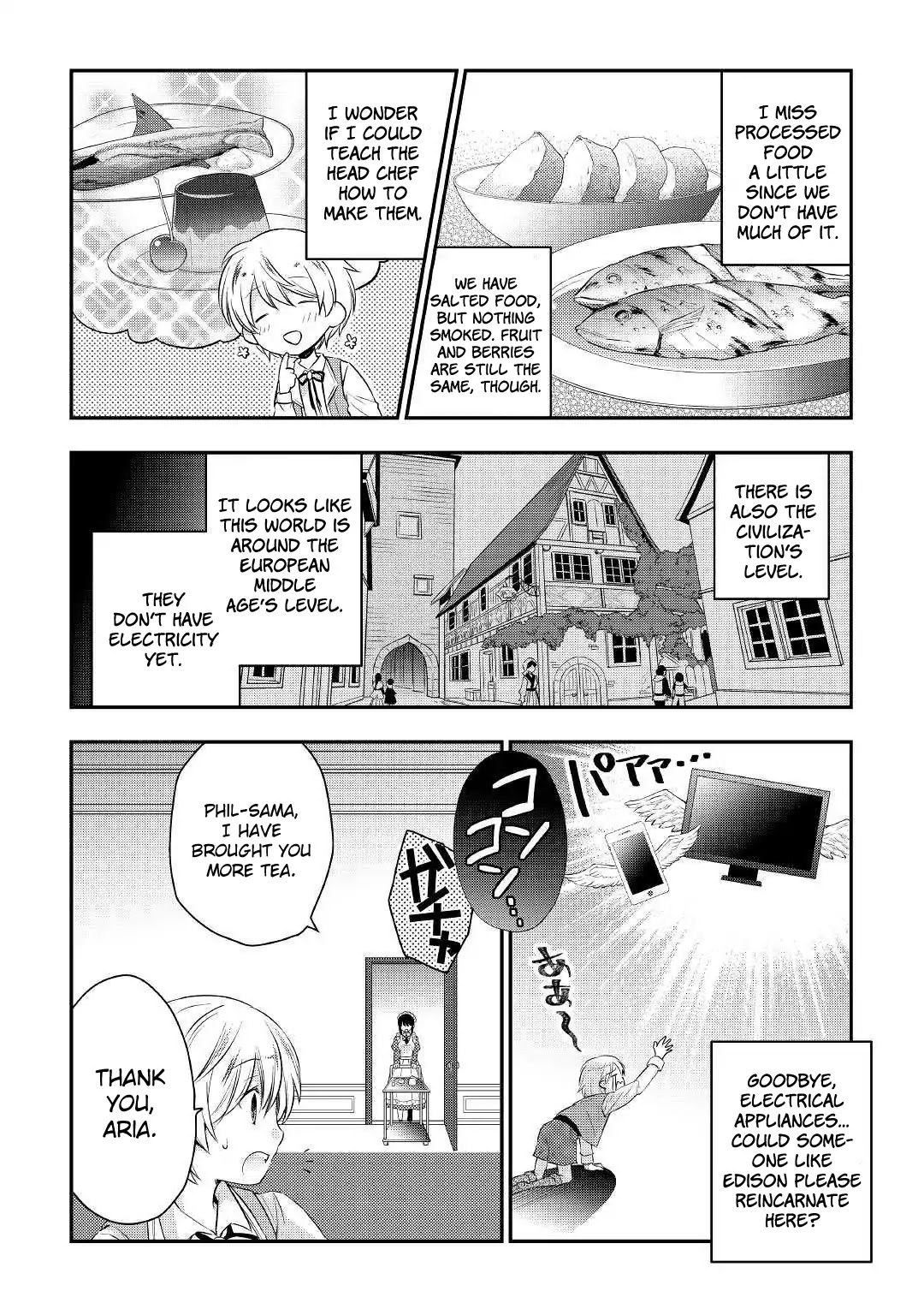 Tensei Ouji wa Daraketai Chapter 2 page 4 - Chapter 2