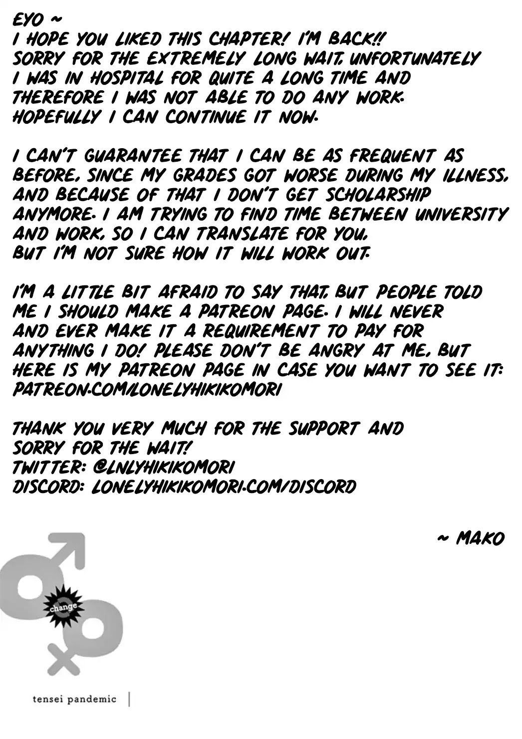 Tensei Pandemic Chapter 10 page 30 - Chapter 10