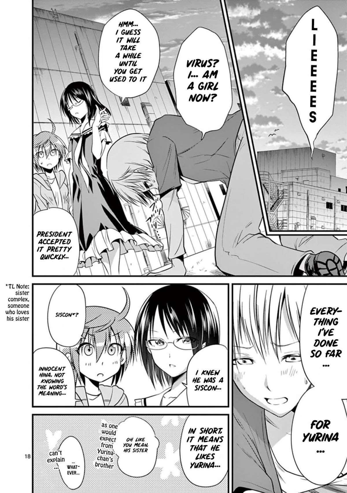 Tensei Pandemic Chapter 13 page 18 - Chapter 13
