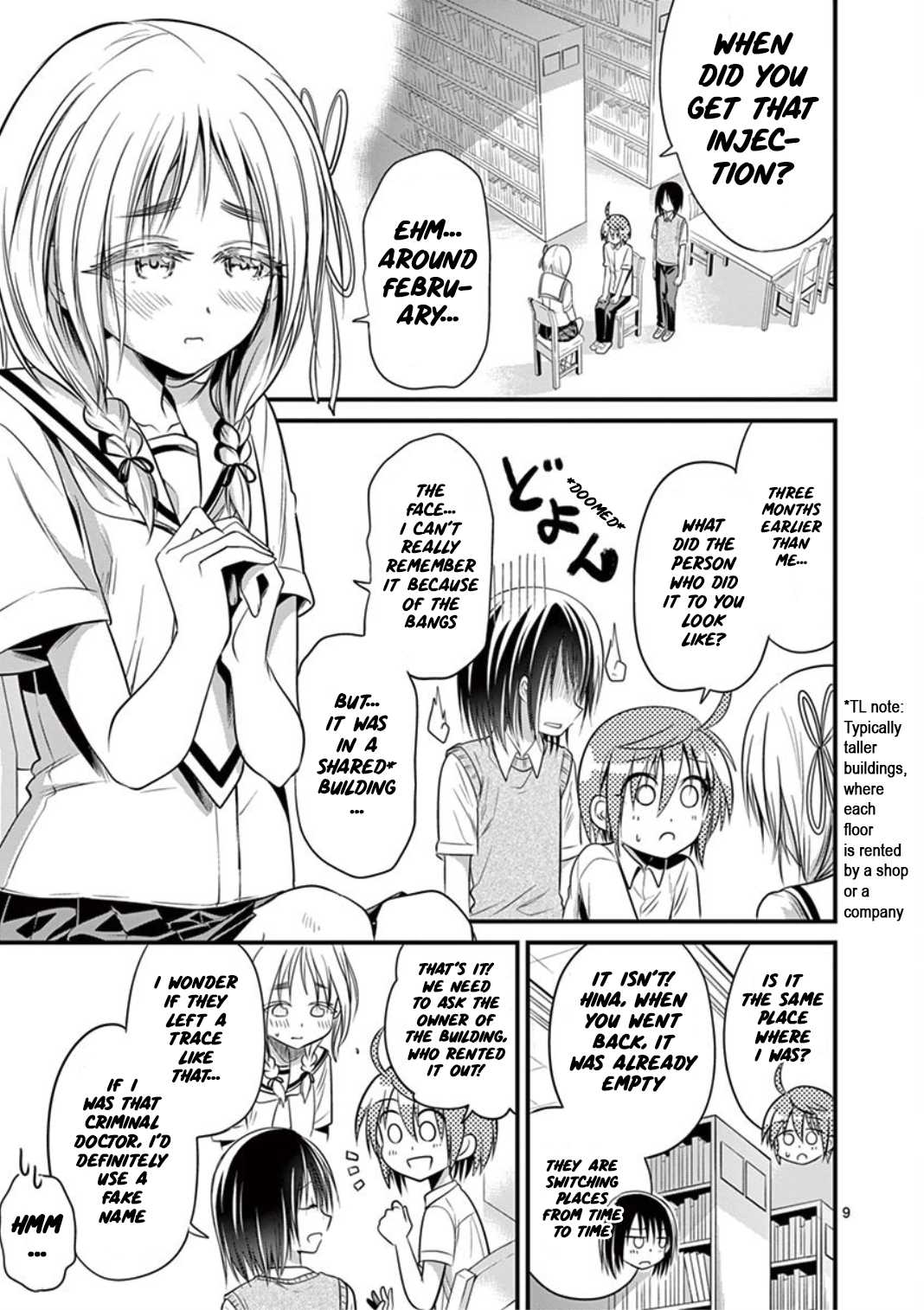 Tensei Pandemic Chapter 17 page 9 - Chapter 17
