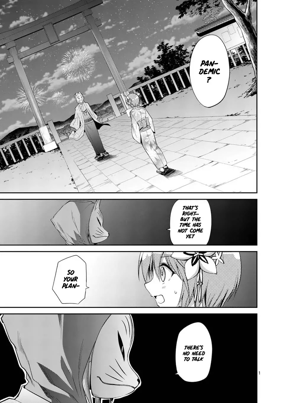 Tensei Pandemic Chapter 34 page 1 - Chapter 34