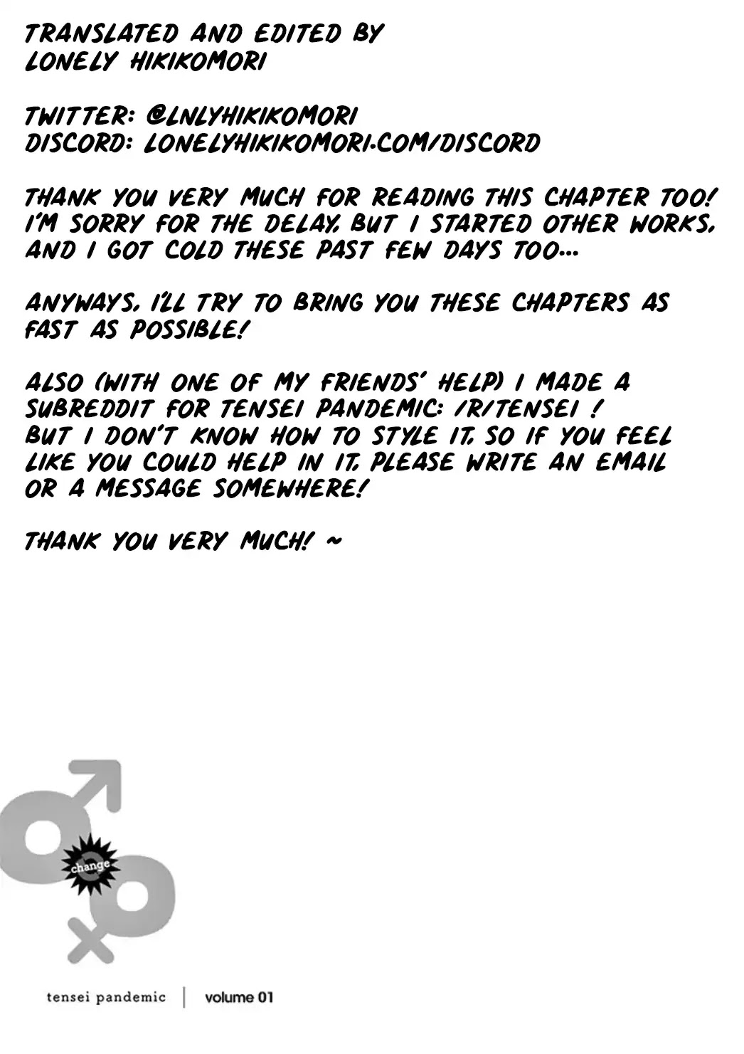 Tensei Pandemic Chapter 4 page 30 - Chapter 4