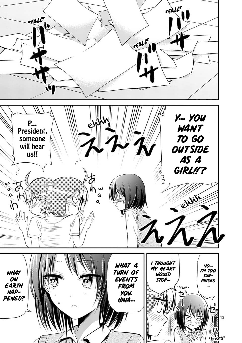 Tensei Pandemic Chapter 43 page 13 - Chapter 43: Let's go outside in sailor suit!