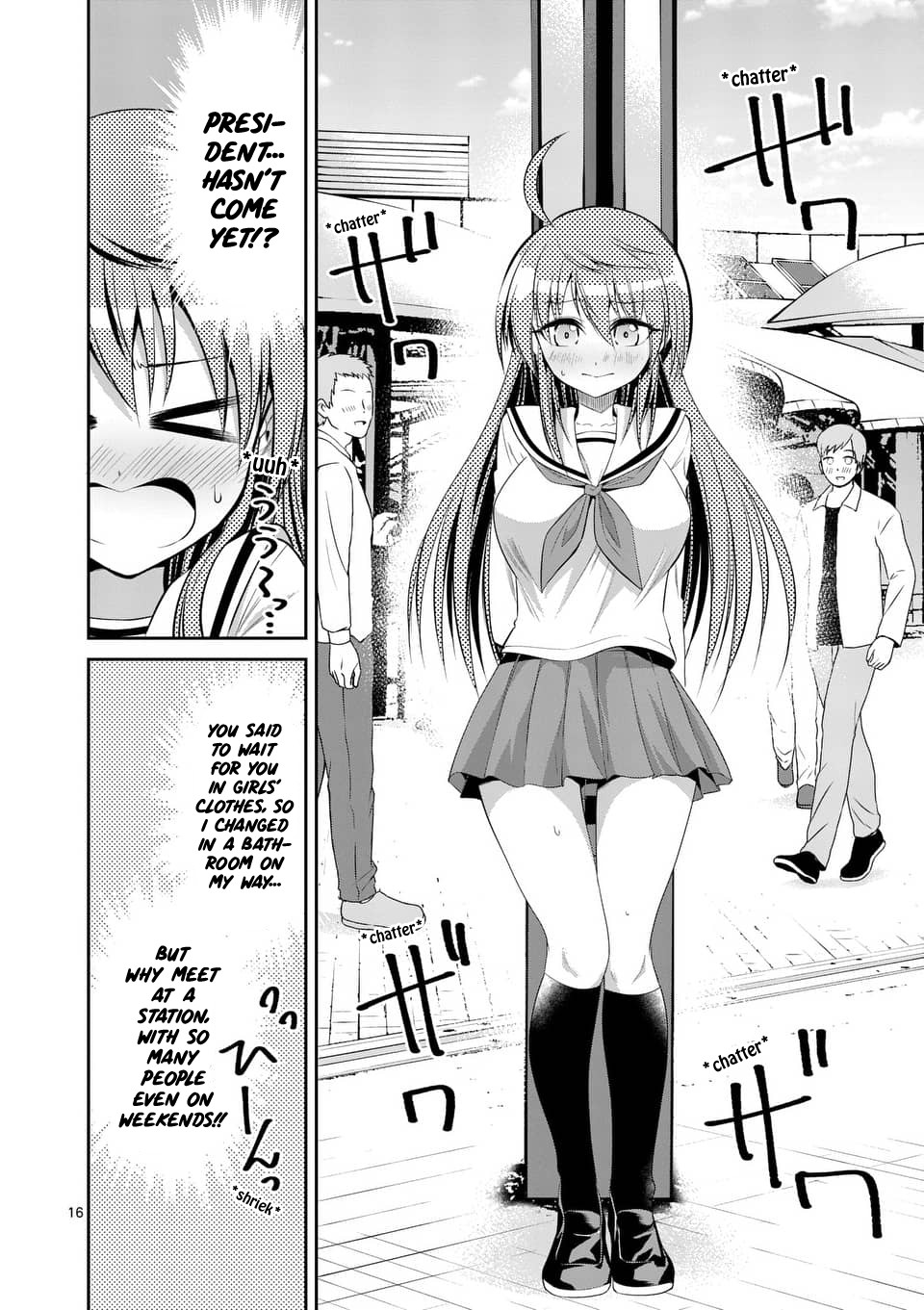 Tensei Pandemic Chapter 43 page 16 - Chapter 43: Let's go outside in sailor suit!