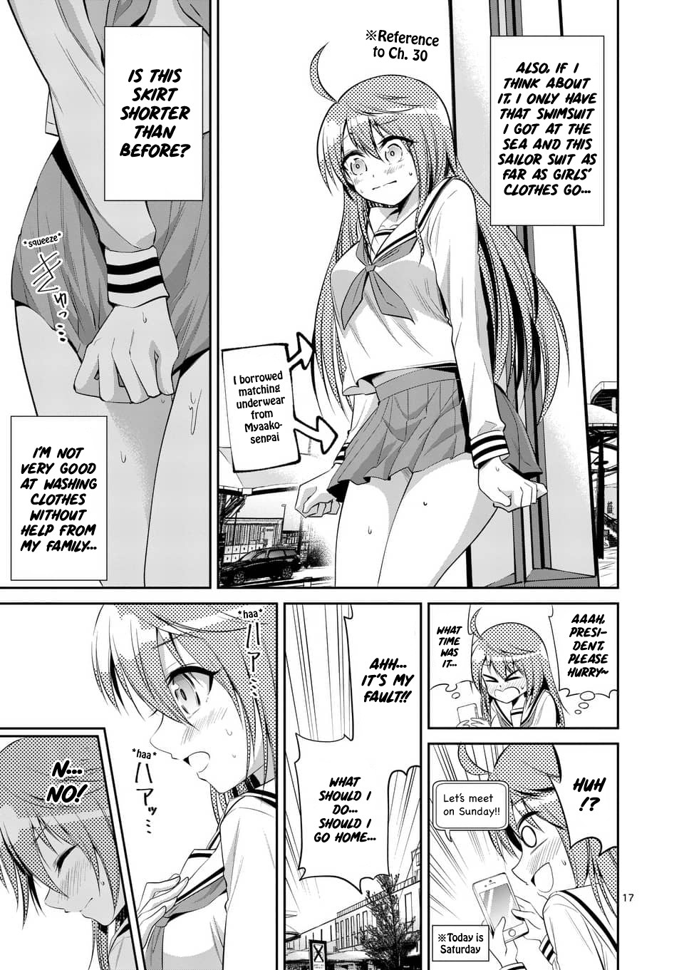 Tensei Pandemic Chapter 43 page 17 - Chapter 43: Let's go outside in sailor suit!