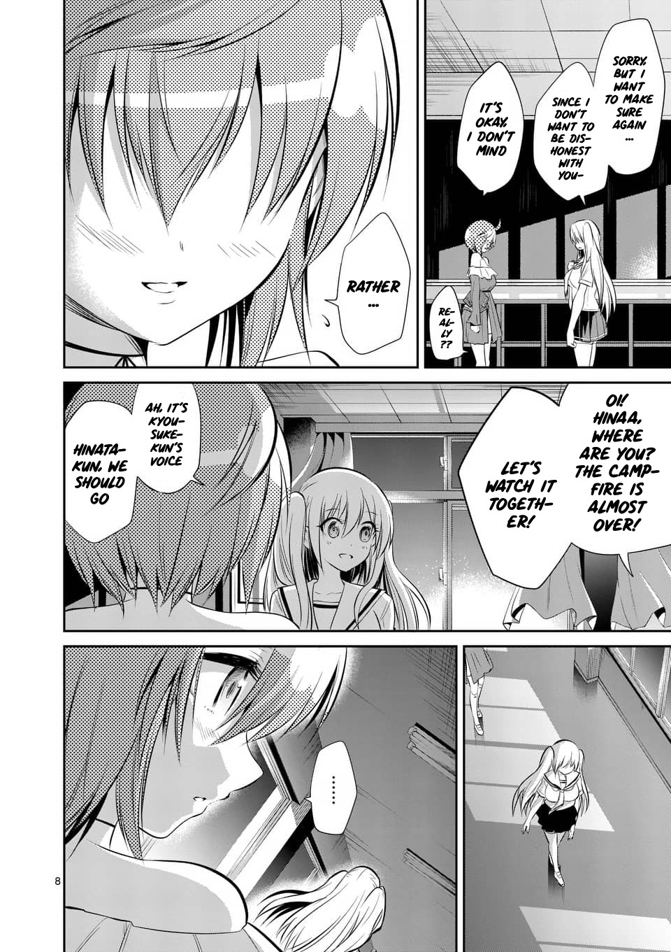 Tensei Pandemic Chapter 43 page 8 - Chapter 43: Let's go outside in sailor suit!