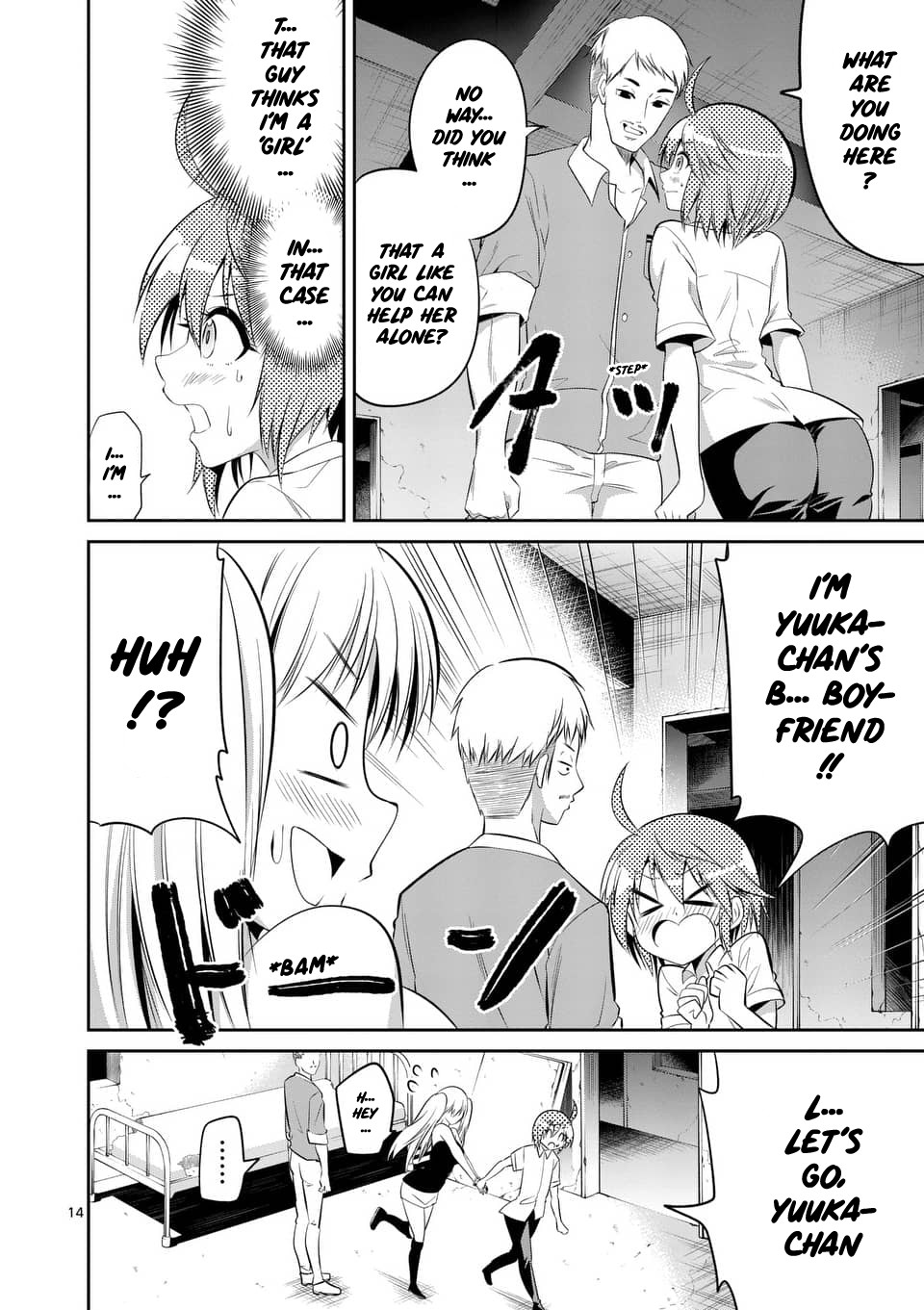Tensei Pandemic Chapter 47 page 14 - Chapter 47: Girls are so weak