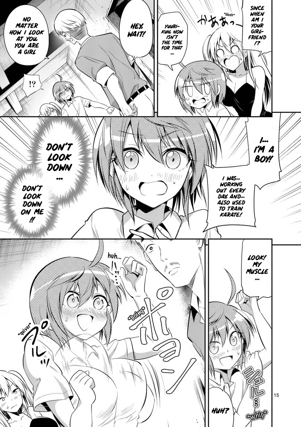 Tensei Pandemic Chapter 47 page 15 - Chapter 47: Girls are so weak