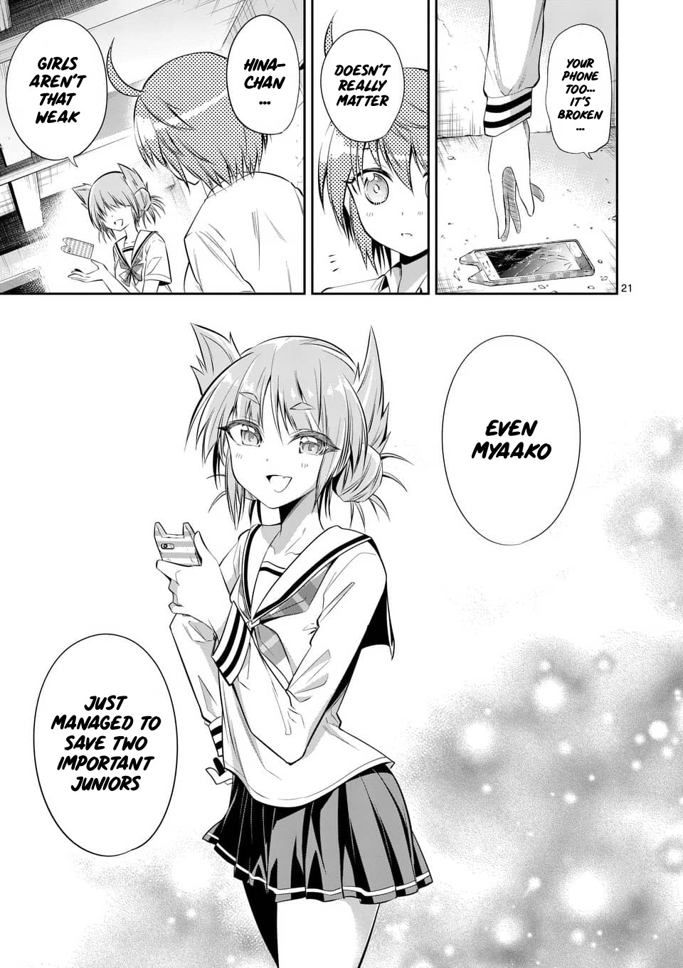Tensei Pandemic Chapter 47 page 20 - Chapter 47: Girls are so weak
