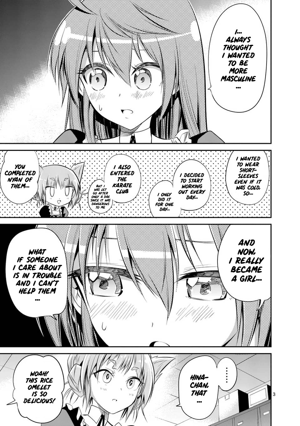 Tensei Pandemic Chapter 47 page 3 - Chapter 47: Girls are so weak