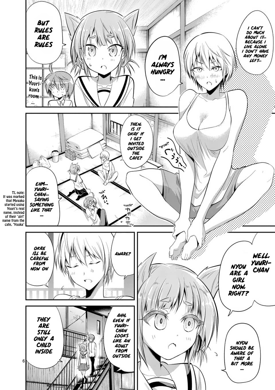 Tensei Pandemic Chapter 47 page 6 - Chapter 47: Girls are so weak