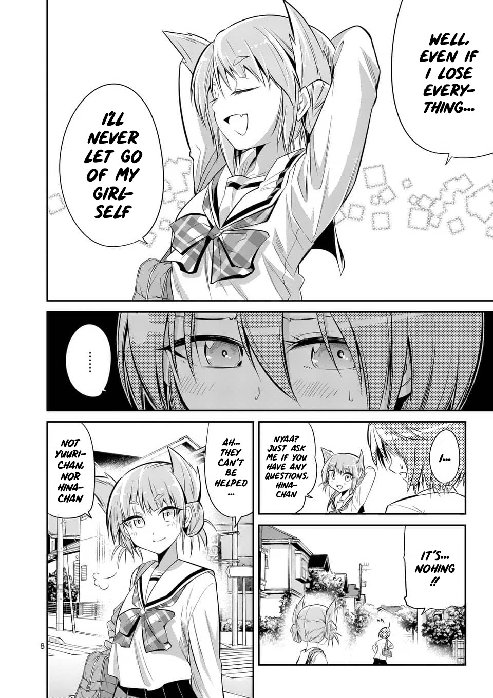Tensei Pandemic Chapter 47 page 8 - Chapter 47: Girls are so weak