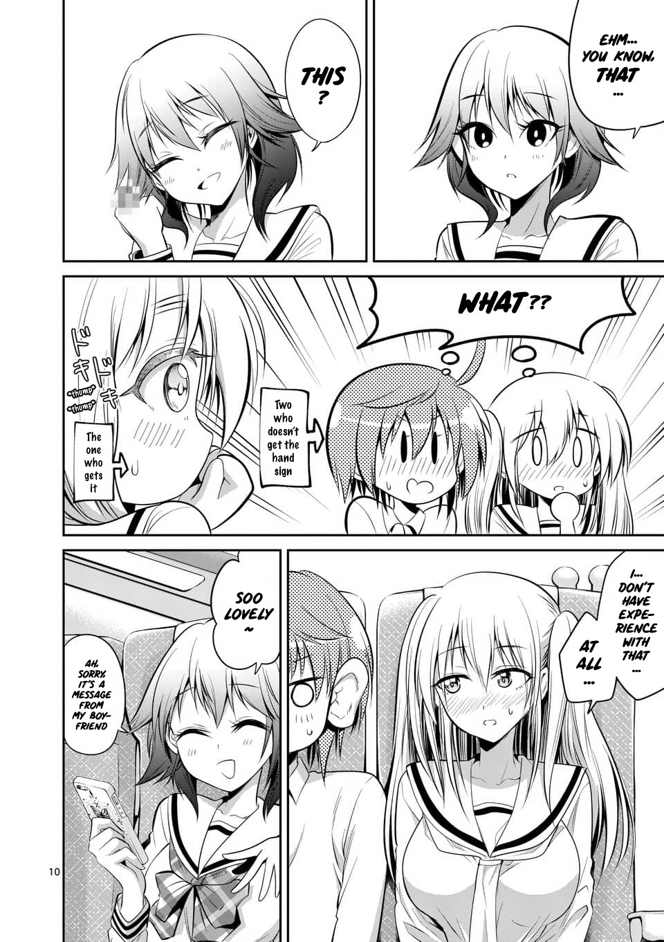 Tensei Pandemic Chapter 48 page 10 - Chapter 48: Speaking of field trip... Girls talk!? ~Prelude~