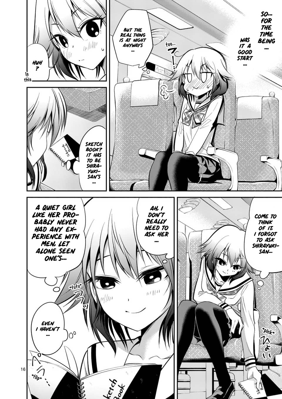 Tensei Pandemic Chapter 48 page 16 - Chapter 48: Speaking of field trip... Girls talk!? ~Prelude~