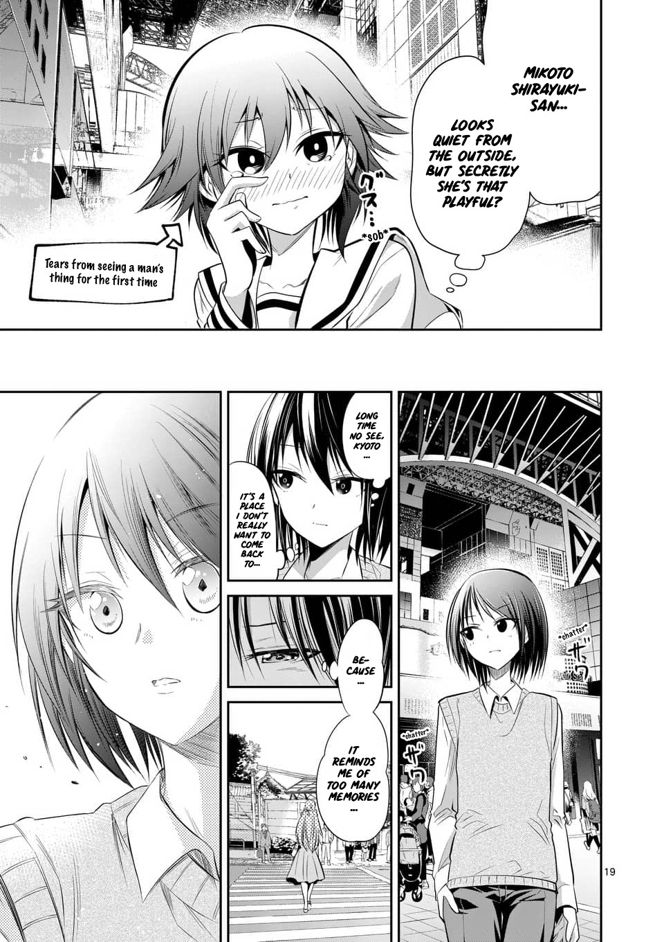 Tensei Pandemic Chapter 48 page 19 - Chapter 48: Speaking of field trip... Girls talk!? ~Prelude~