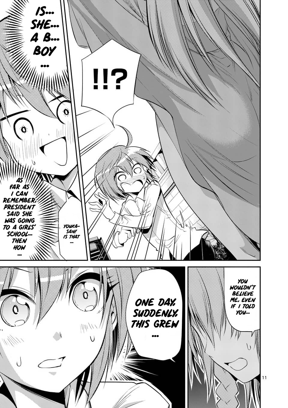 Tensei Pandemic Chapter 50 page 11 - Chapter 50: Back at the sunflower field