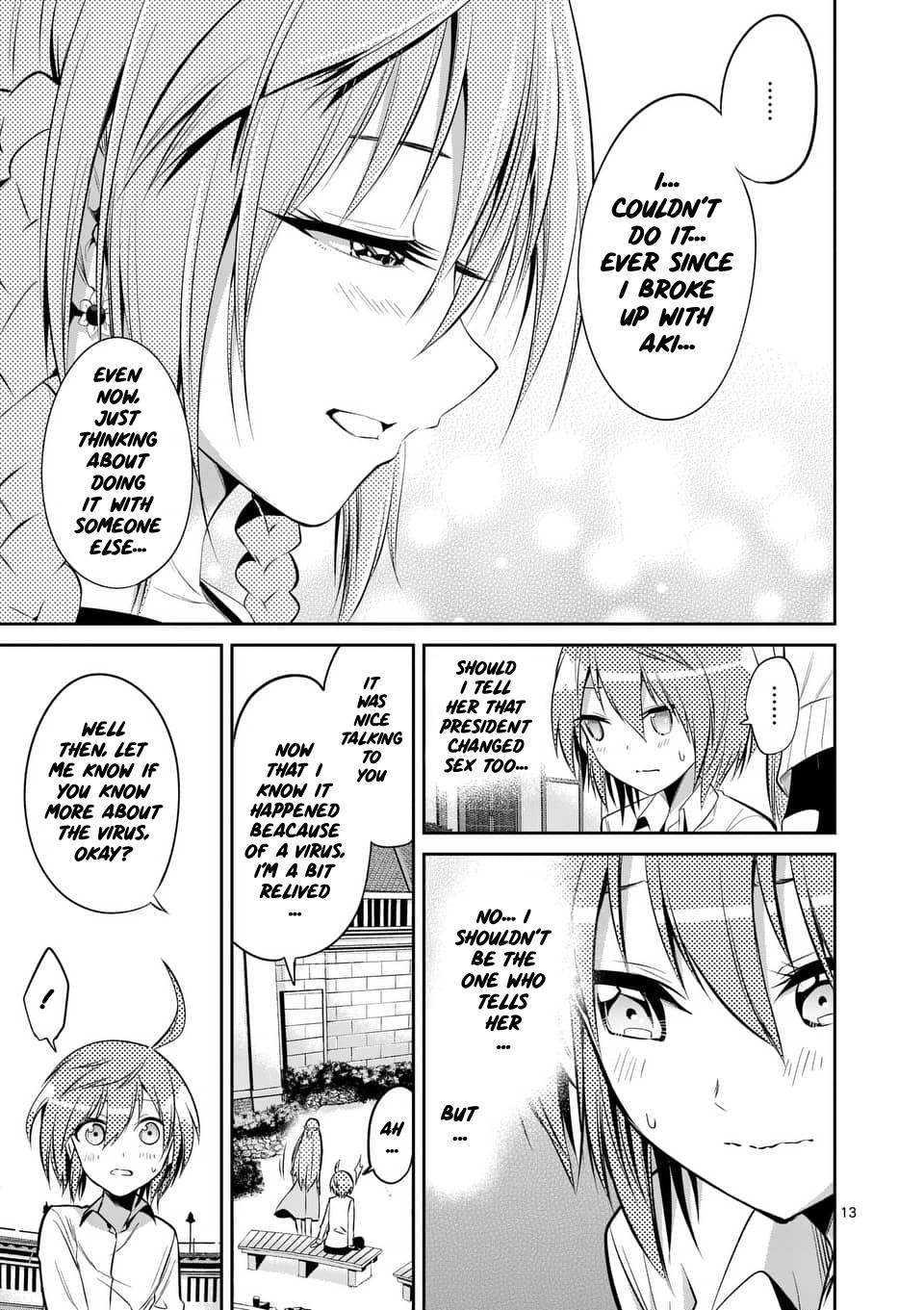 Tensei Pandemic Chapter 50 page 13 - Chapter 50: Back at the sunflower field