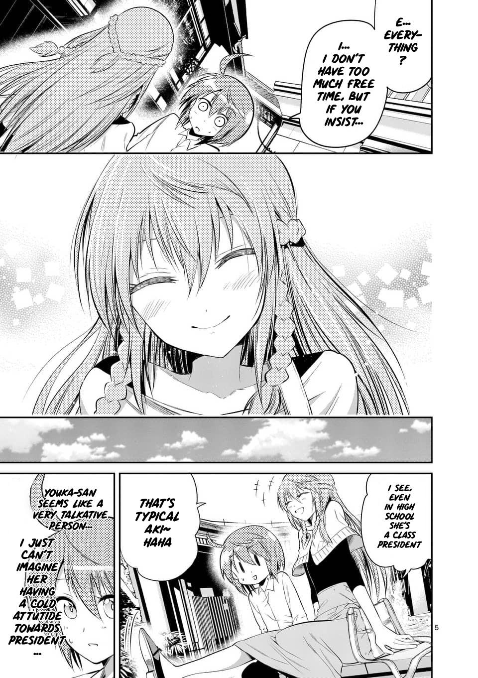 Tensei Pandemic Chapter 50 page 5 - Chapter 50: Back at the sunflower field
