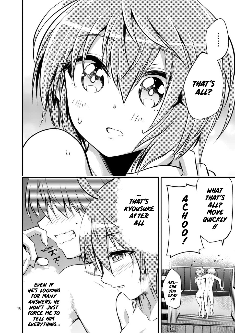 Tensei Pandemic Chapter 52 page 18 - Chapter 52: Don't run in the hallway! Naked...