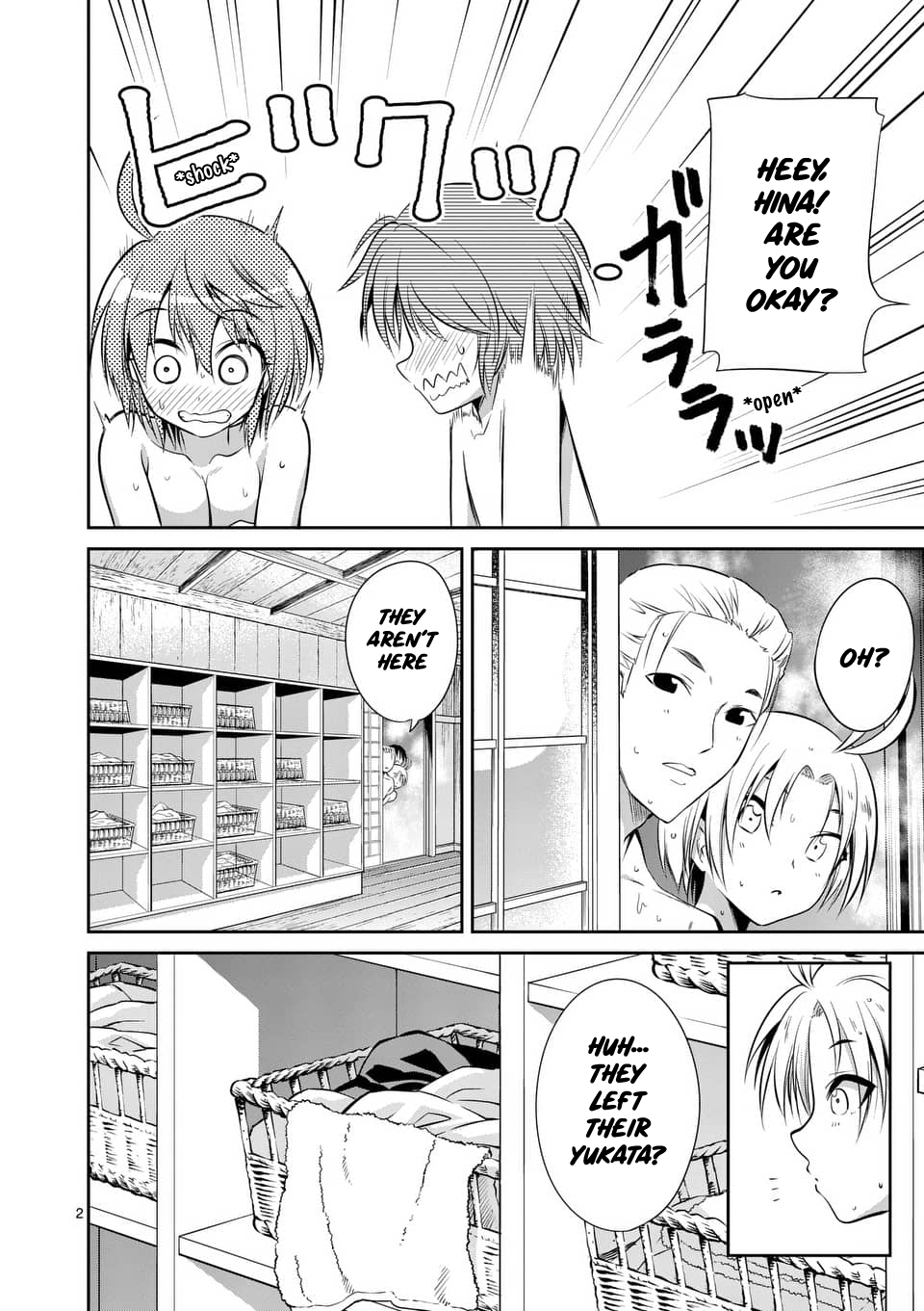 Tensei Pandemic Chapter 52 page 2 - Chapter 52: Don't run in the hallway! Naked...