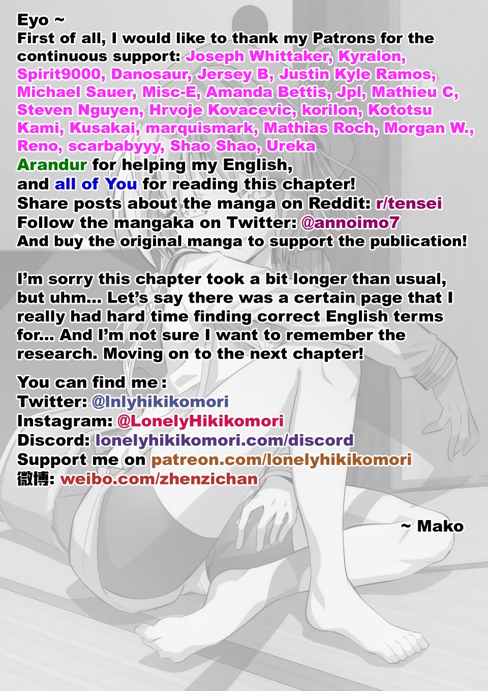 Tensei Pandemic Chapter 53 page 23 - Chapter 53: Selfishness