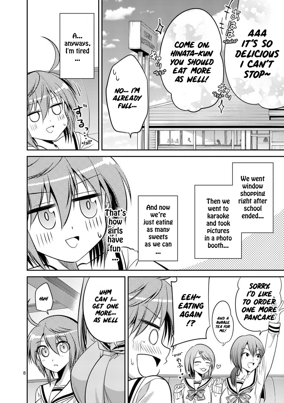 Tensei Pandemic Chapter 56 page 8 - Chapter 56: How girls H-A-V-E F-U-N