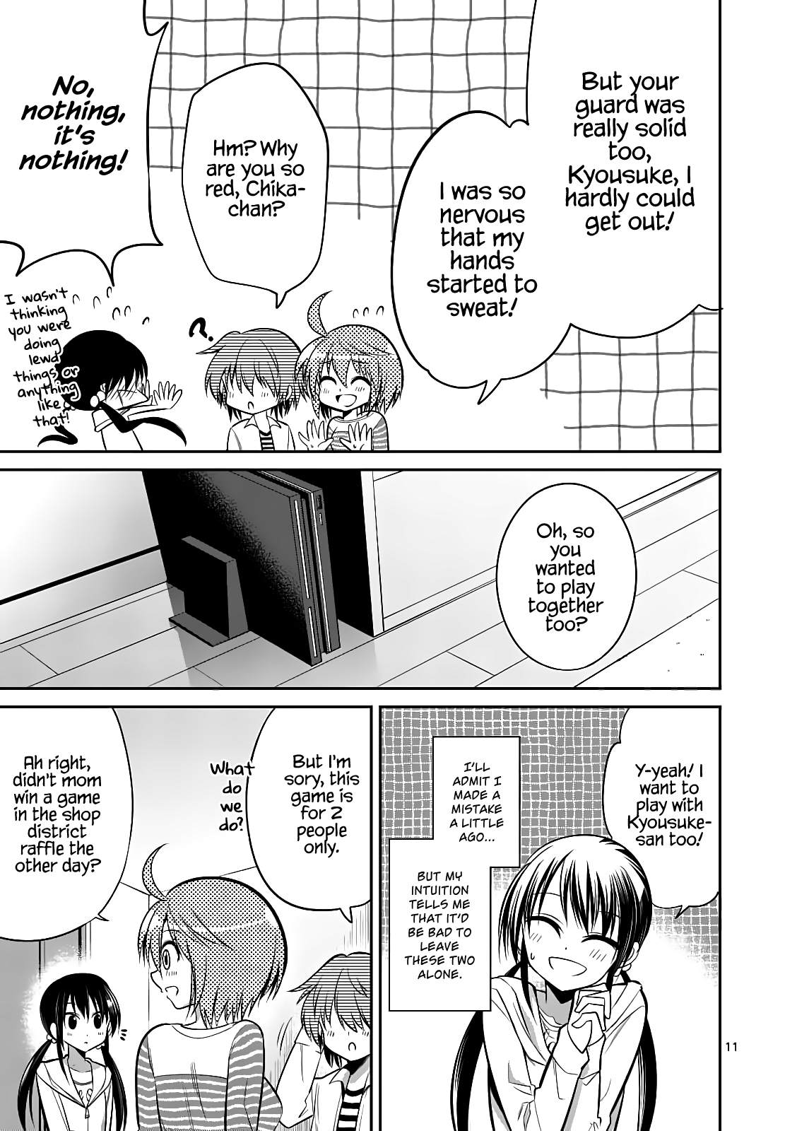Tensei Pandemic Chapter 57.1 page 12 - Chapter 57.1: Lewd Games up to an Hour a Day! (Part 1)