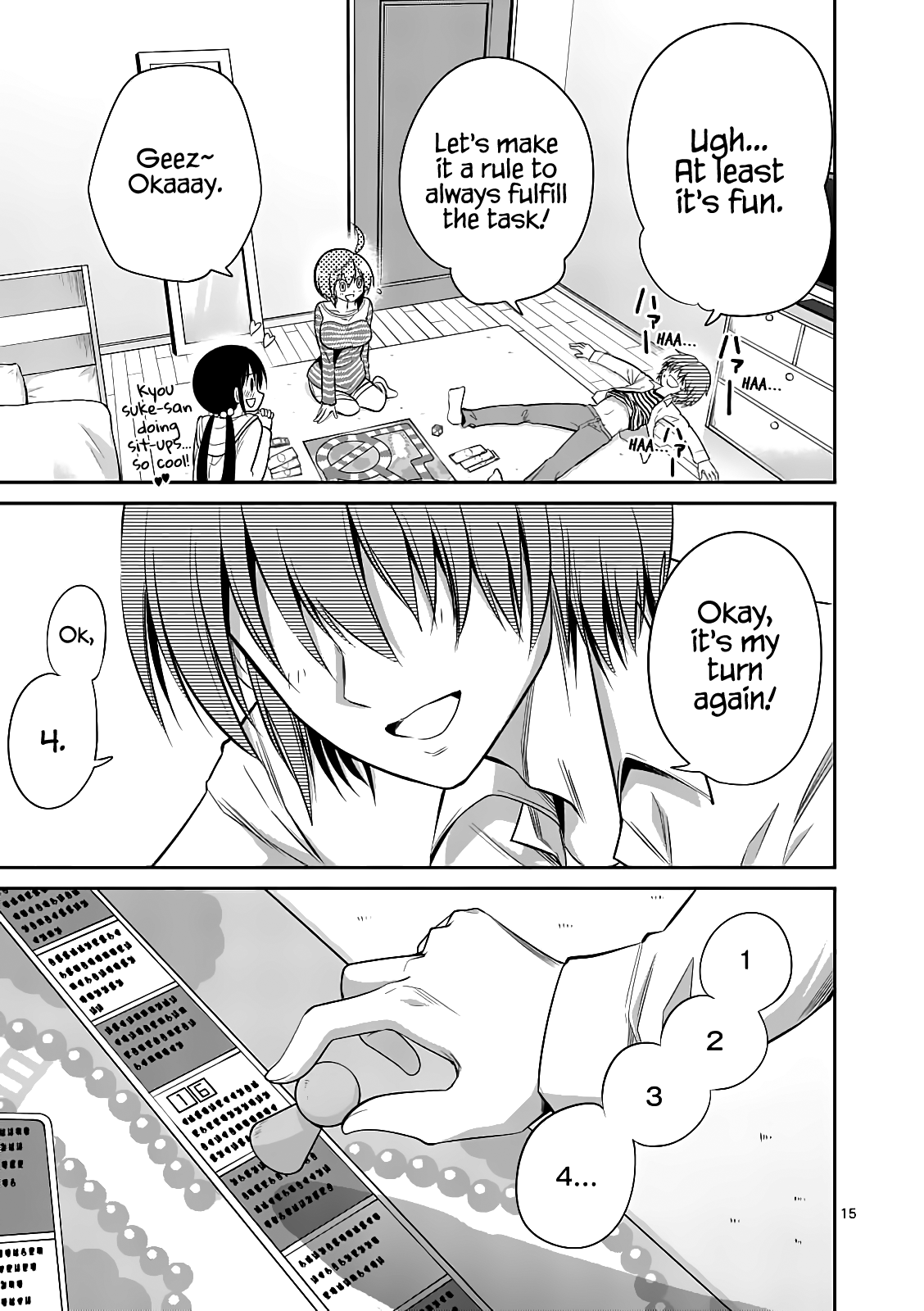 Tensei Pandemic Chapter 57.1 page 16 - Chapter 57.1: Lewd Games up to an Hour a Day! (Part 1)