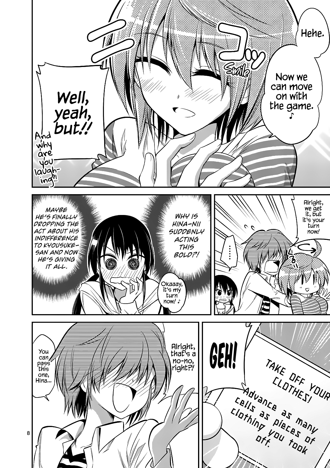 Tensei Pandemic Chapter 57.2 page 8 - Chapter 57.2: Lewd Games up to an Hour a Day! (Part 2)