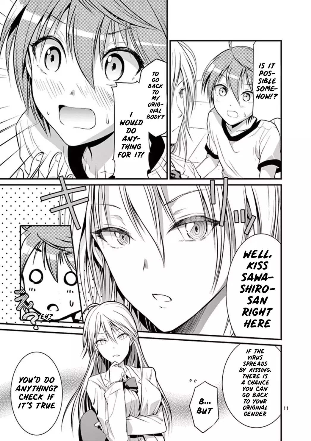 Tensei Pandemic Chapter 6 page 11 - Chapter 6