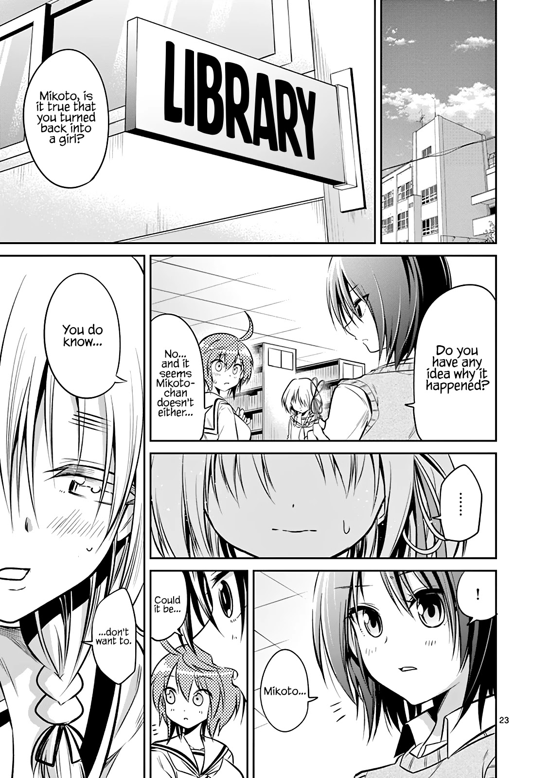Tensei Pandemic Chapter 61 page 23 - Chapter 61: Check it out, Hinata-kun!