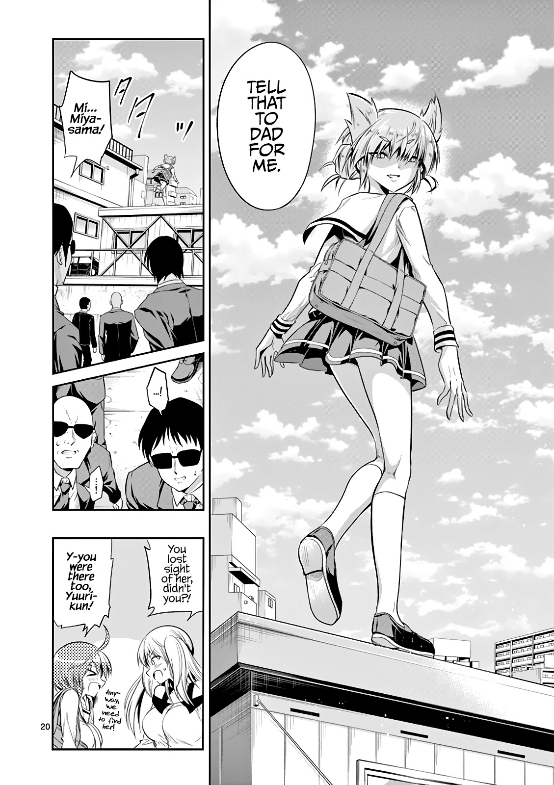 Tensei Pandemic Chapter 63 page 20 - Chapter 63: A Cornered Cat Will Fight Back