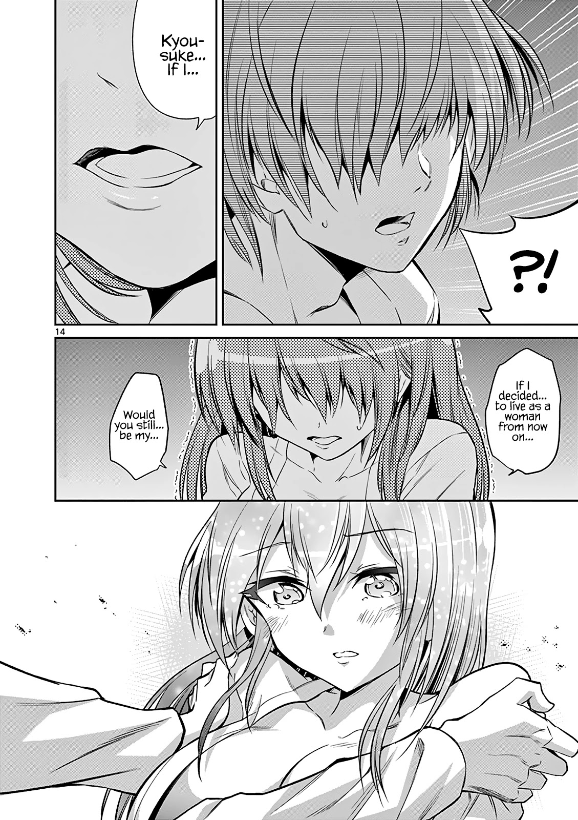 Tensei Pandemic Chapter 65 page 14 - Chapter 65: Staying as a Girl...