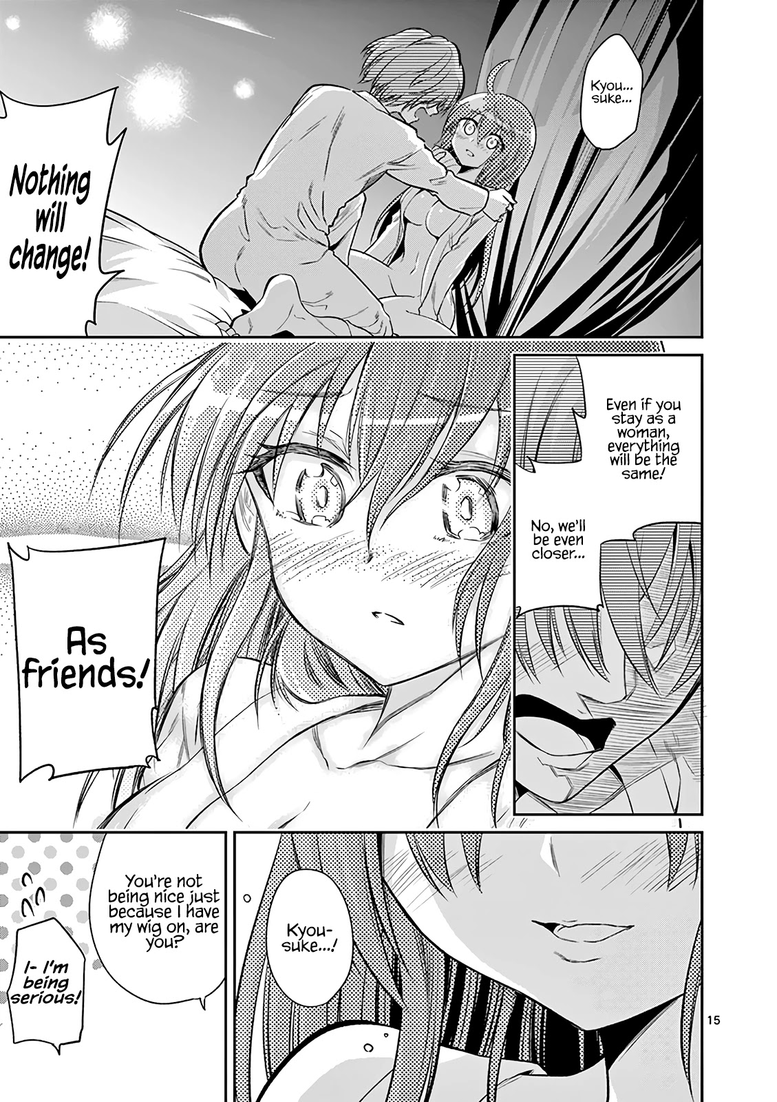 Tensei Pandemic Chapter 65 page 15 - Chapter 65: Staying as a Girl...