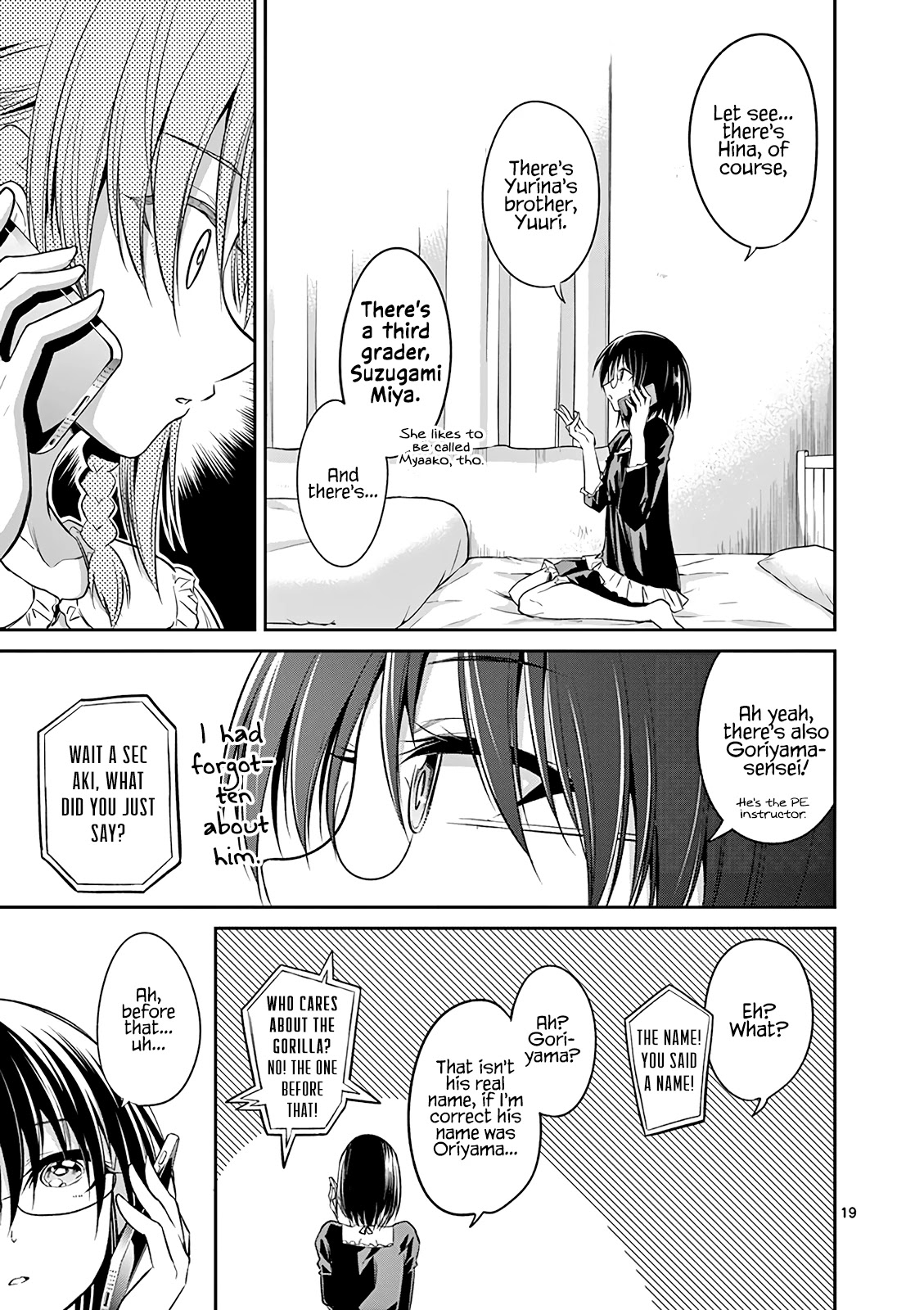 Tensei Pandemic Chapter 65 page 19 - Chapter 65: Staying as a Girl...