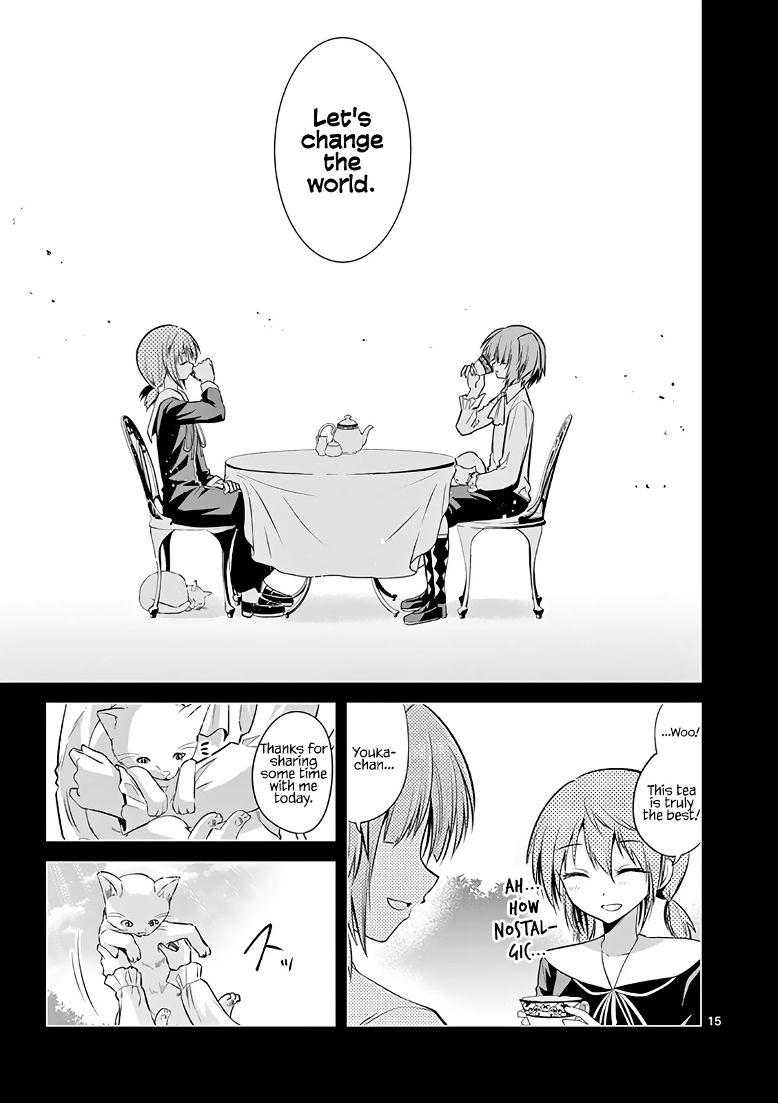 Tensei Pandemic Chapter 66 page 15 - Chapter 66: Suzugami Miya
