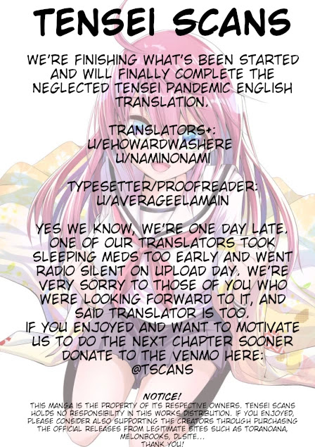 Tensei Pandemic Chapter 72 page 25 - Chapter 72: Important Place