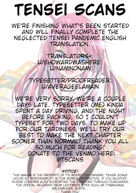 Tensei Pandemic Chapter 73 page 30 - Chapter 73: My Answer