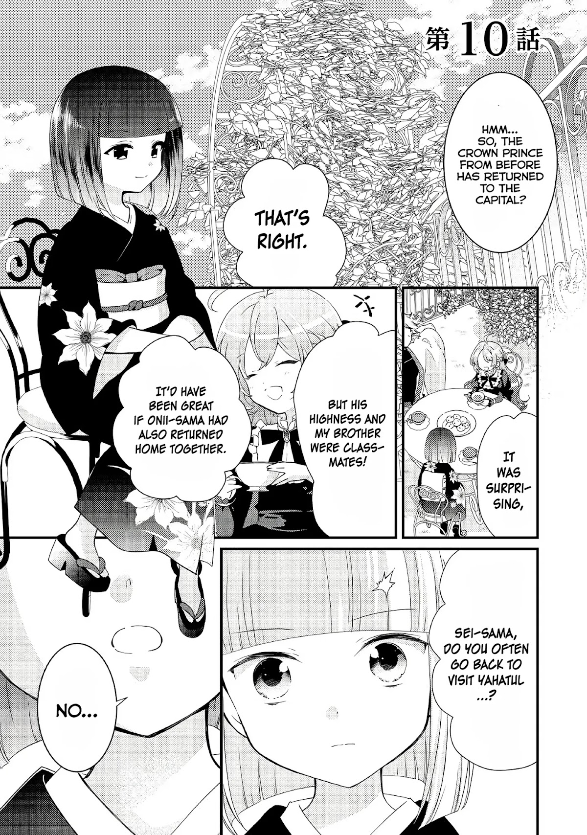 Tensei Reijou wa Shomin no Aji ni Uete Iru Chapter 10 page 1 - Chapter 10