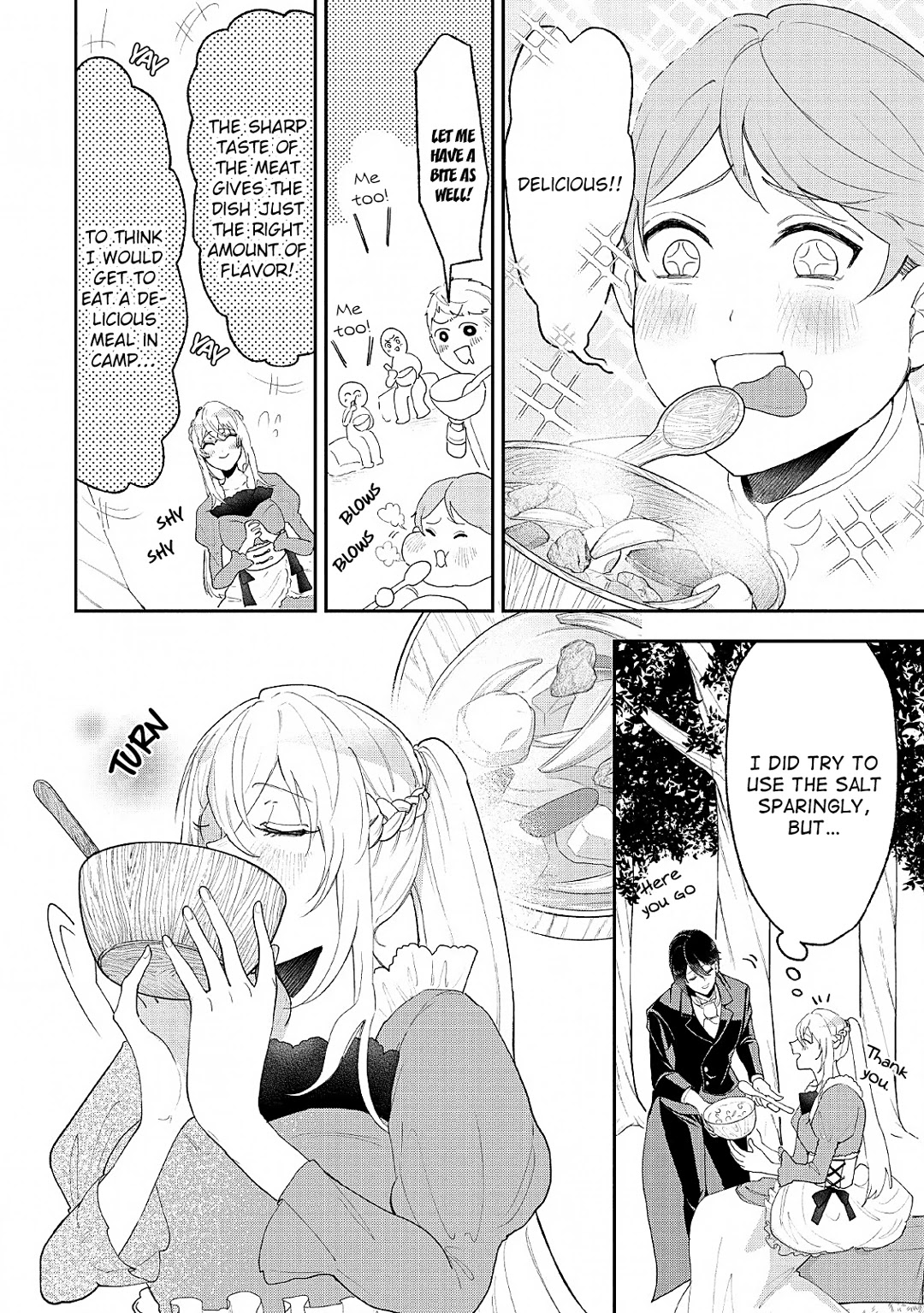 Tensei-saki de Suterareta Node, Mofumofu-tachi to Oryouri Shimasu Chapter 3 page 8 - Chapter 3