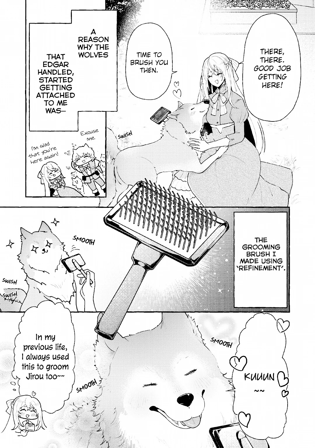 Tensei-saki de Suterareta Node, Mofumofu-tachi to Oryouri Shimasu Chapter 4 page 1 - Chapter 4