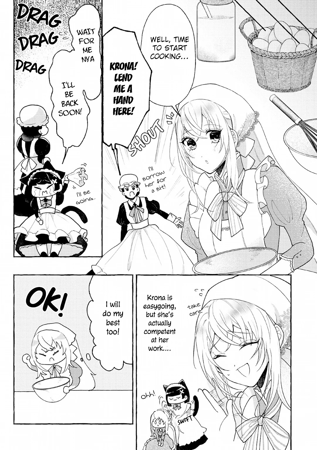 Tensei-saki de Suterareta Node, Mofumofu-tachi to Oryouri Shimasu Chapter 4 page 9 - Chapter 4