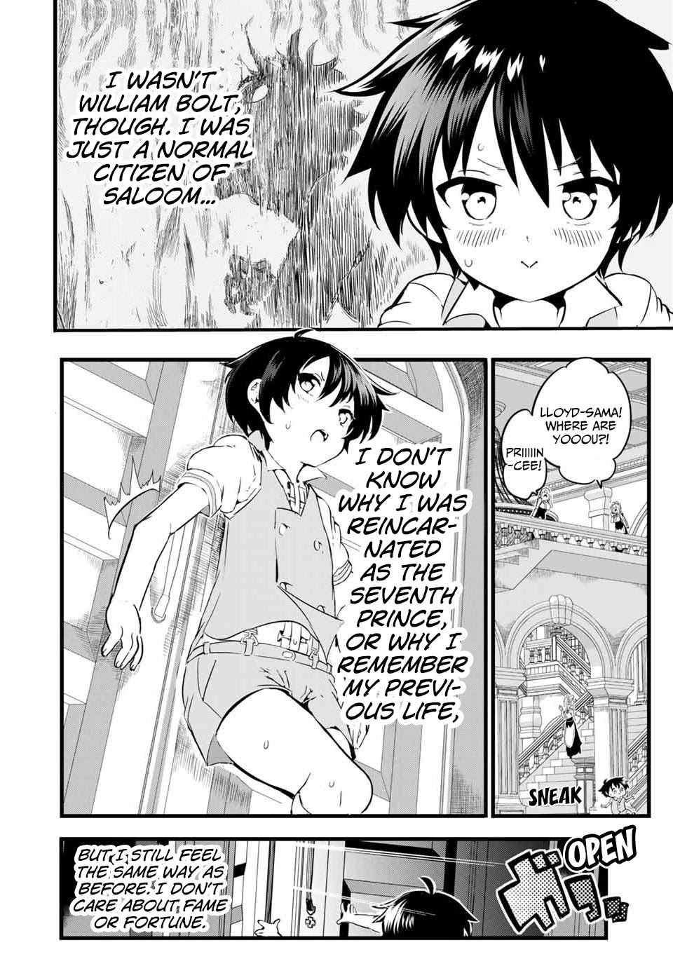 Tensei Shitara dai Nana Ouji dattanode, Kimamani Majutsu o Kiwamemasu Chapter 1 page 14 - Chapter 1: I was reincarnated as the 7th Prince