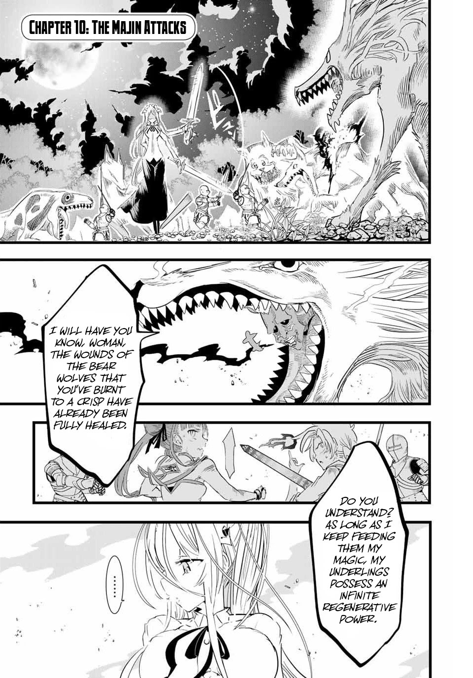 Tensei Shitara dai Nana Ouji dattanode, Kimamani Majutsu o Kiwamemasu Chapter 10 page 2 - Chapter 10: The Majin Attacks