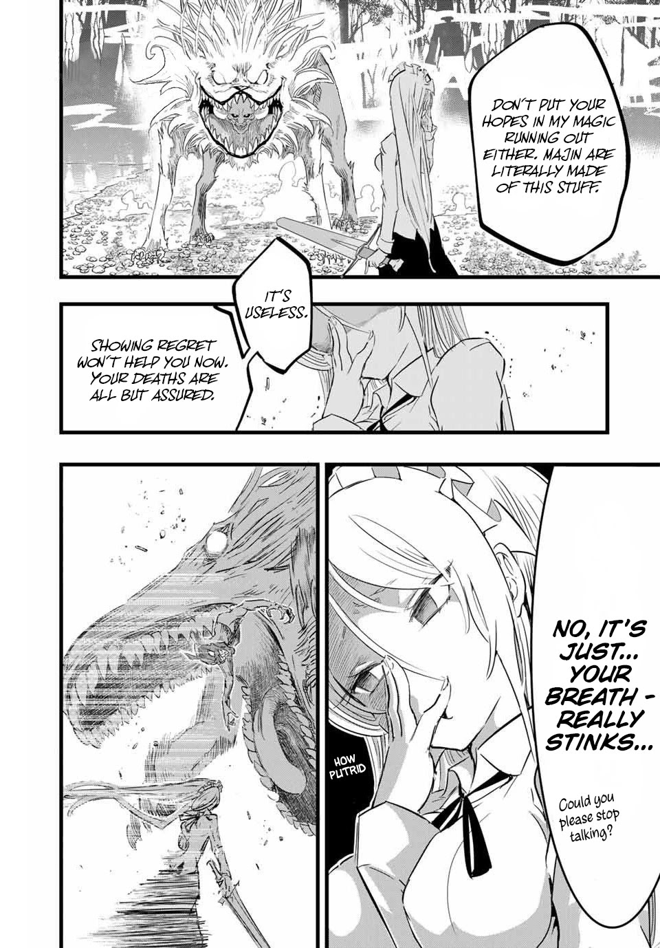 Tensei Shitara dai Nana Ouji dattanode, Kimamani Majutsu o Kiwamemasu Chapter 10 page 3 - Chapter 10: The Majin Attacks