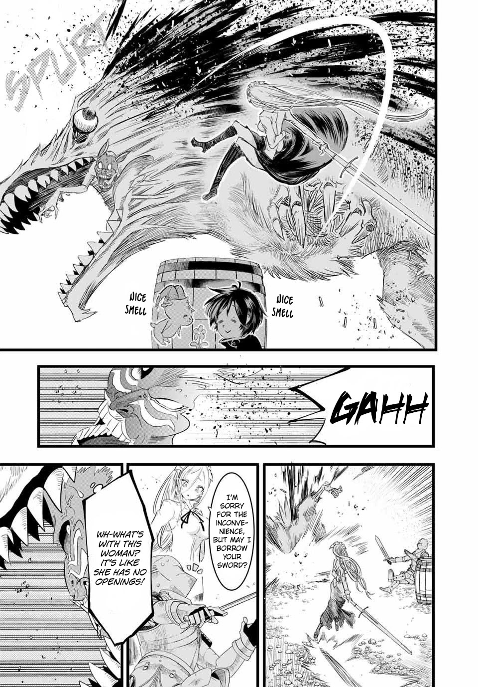 Tensei Shitara dai Nana Ouji dattanode, Kimamani Majutsu o Kiwamemasu Chapter 10 page 8 - Chapter 10: The Majin Attacks