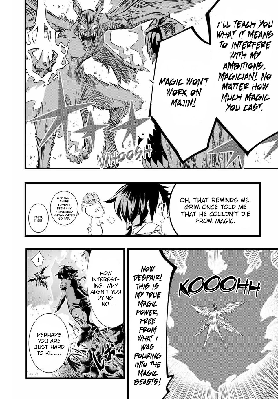Tensei Shitara dai Nana Ouji dattanode, Kimamani Majutsu o Kiwamemasu Chapter 12 page 11 - Chapter 12: The majin is irate